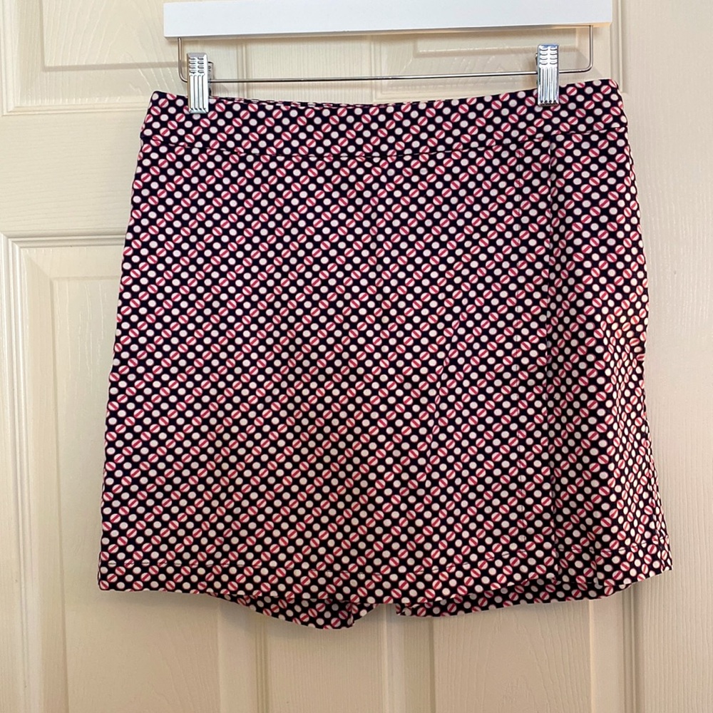 Talbots Printed Skort EUC